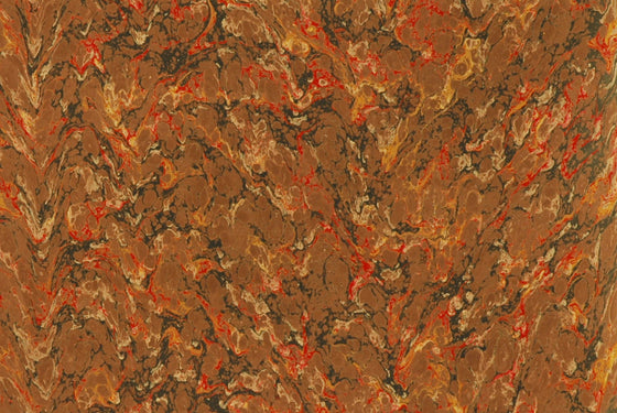French Marble Brown, Red, Black