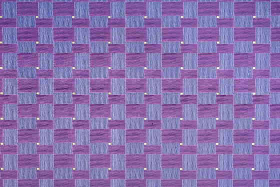 Indian Print Basket Weave Purple