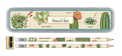Pencil Set Cacti & Succulents