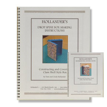 Booklets - Flat Back & Clamshell Box Instructions (Set of 2)