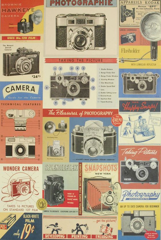 Florentine Print Vintage Cameras