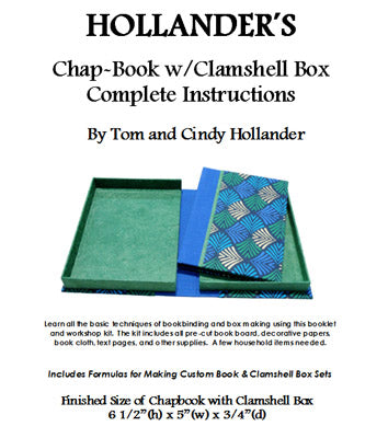 Booklet - Chap-Book with Clamshell Box Instructions