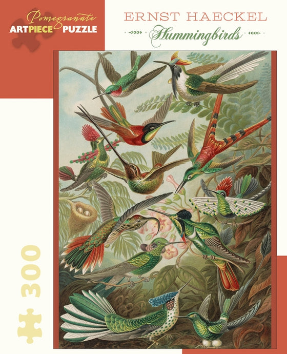 Jigsaw Puzzle Haeckel Hummingbirds - 300 Piece