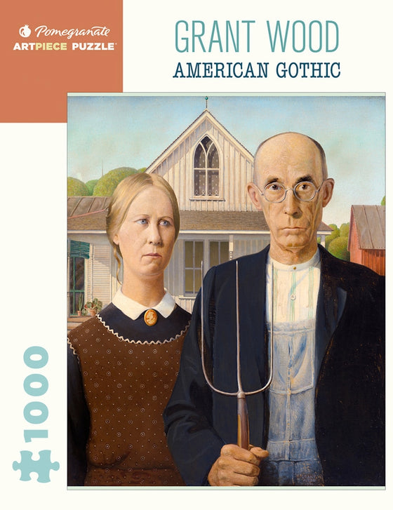 Jigsaw Puzzle Wood American Gothic - 1000 Piece