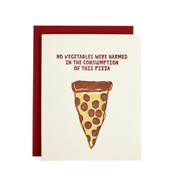 Note Card Oblation Pizza