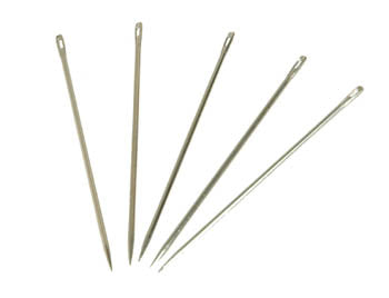 Awl Bookbinder's Replacement Needles - Set of Five
