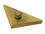 Triangle Solid Brass Jeff Peachey