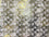Indian Foil Distressed Gold with White Flowers -- NEW