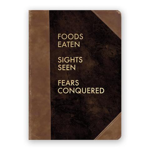 Journal Medium Foods Eaten, Sights Seen, Fears Conquered
