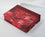 Box Hinged Lid Small - Red & Wine Roses