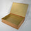 Box Hinged Lid Large - Corkskin Gold Patches