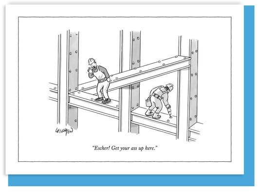 Note Card New Yorker Escher!