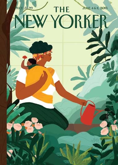 Note Card New Yorker Cover Nurture