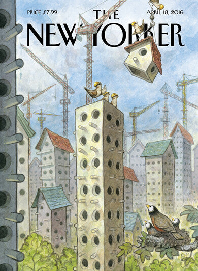 Note Card New Yorker Cover Luxury Coops