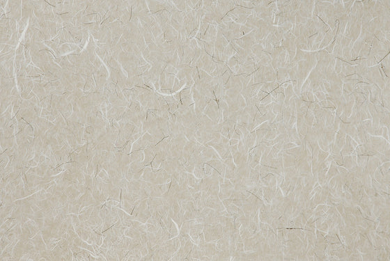 Unryu Tissue with Silver Thread White