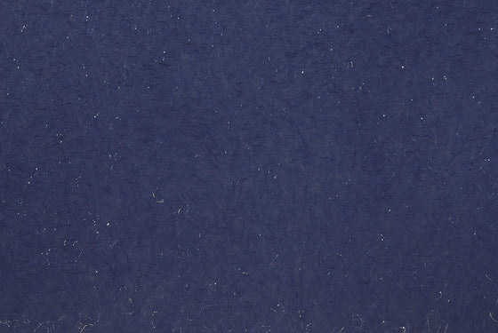 Unryu Tissue with Silver Thread Blue