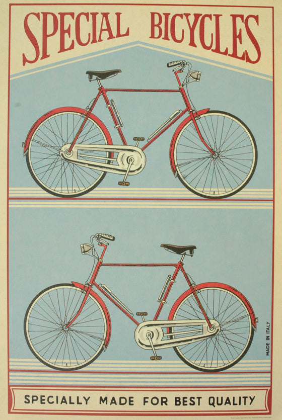 Florentine Print Special Bicycles