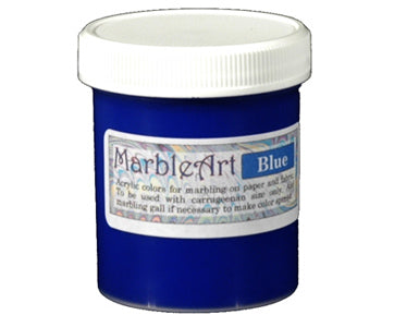 Marbling Ink Blue