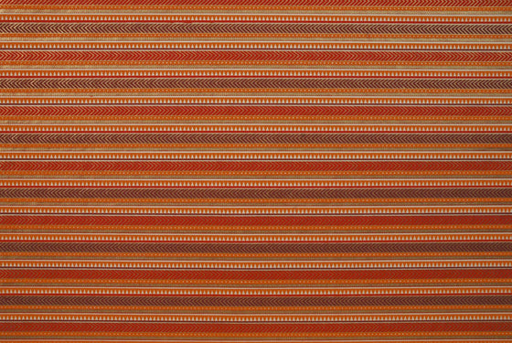 Indian Print Optical Arrow Stripe Orange