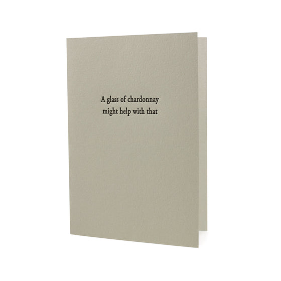 Note Card Oblation Chardonnay