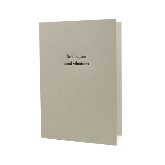 Note Card Oblation Good Vibrations