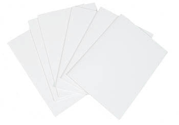 Unsewn Signatures - Medium Blank WHITE (6)