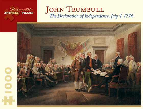 Jigsaw Puzzle Trumbull Declaration of Independence - 1000 Piece