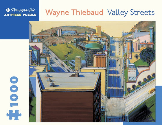 Jigsaw Puzzle Thiebaud Valley Streets - 1000 Piece